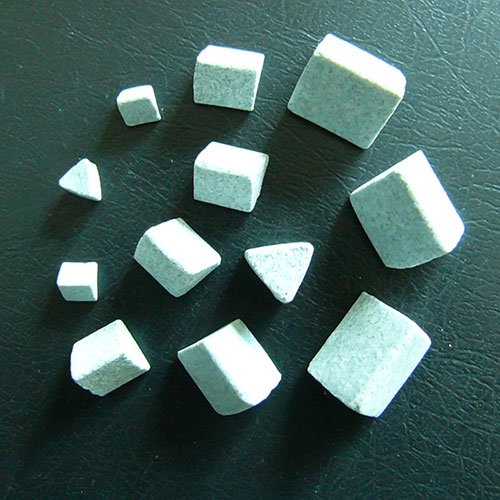 Brown corundum triangle