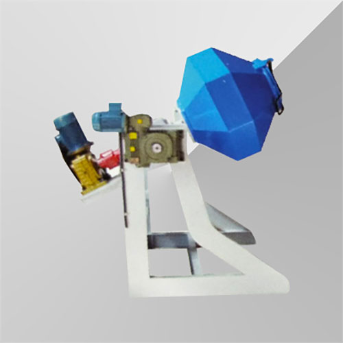 Inclined drum grinder